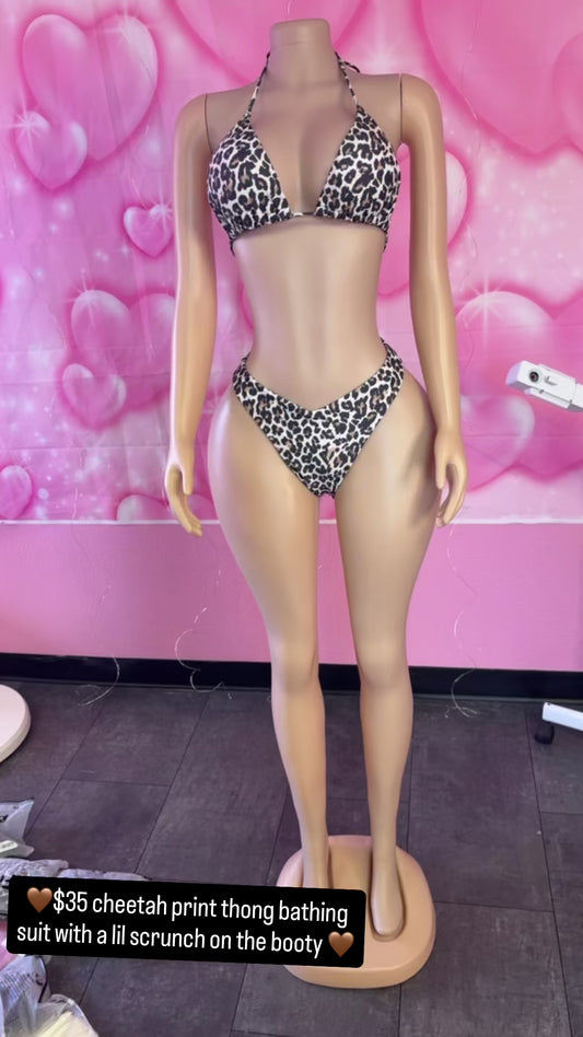 🐆 Wild Child Scrunch Bikini ✨